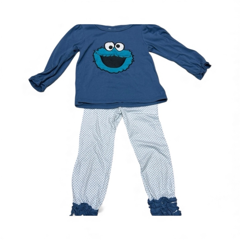 Blue and White Kids Matching Set